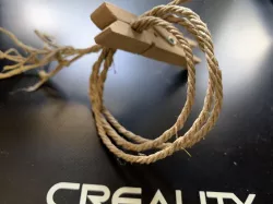 Modèle réduit de métier à corder/roping loom model