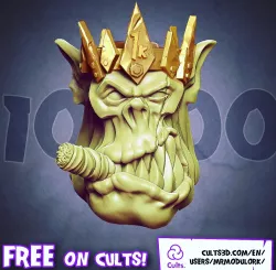 MrModulork's 'Da King Orc Head