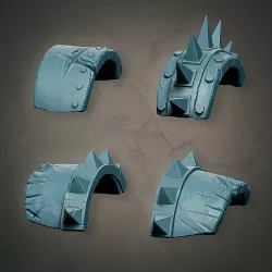 MrModulork's Orc Shoulder Pad Armor - Freebie Set