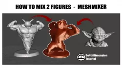 Muscle Yoda - Meshmixer Tutorial