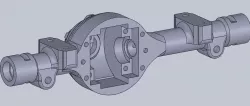 narrow axel housing for hsp rgt rock cralwers