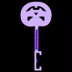 Nerf Charm - pumpkin