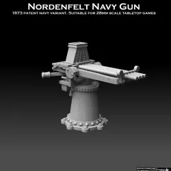 Nordenfelt Navy Gun
