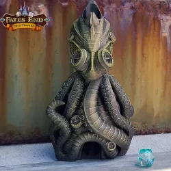 Octopunk Dice Tower - SUPPORT FREE!