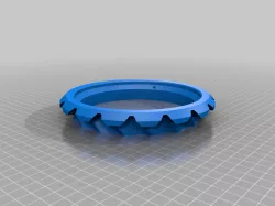 Omnidirectional Mecanum Wheel for Hoverboard Motor