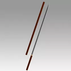 One Piece Fujitora Issho Sword Scabbards Cosplay Weapon Prop