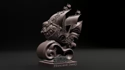 One Piece - Thousand Sunny 3D Printable