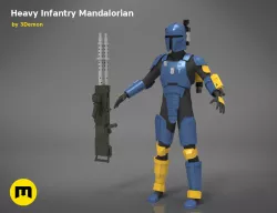 Paz Vizla Heavy Infantry Mandalorian Bundle