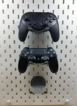 Pegboard Controller Holder
