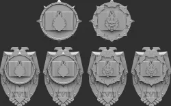 Phrase Carriers Legion Heraldry and Storm Shields
