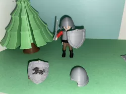 PLA-Mobil Heavy Infantry Shield and Helmet