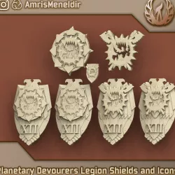 Planetary Devourers Legion Iconography and Storm Shields