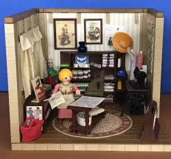 PLAYMOBIL MINIATURE VICTORIAN SCALE VICTORIAN BOOKCASE MINIATURE BOOKCASE FURNITURE