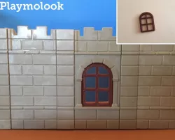 PLAYMOBIL SCALE STECK COMPATIBLE CASTLE WINDOW PLAYMOBIL SCALE