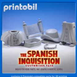 PLAYMOBIL SPANISH INQUISITION - PLAYMOBIL COMPATIBLE PARTS FOR CUSTOMIZERS