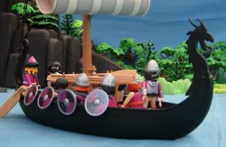 playmobil viking dragon ship mask