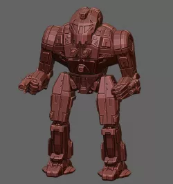 Plunderer - Fightmech 3d Print Model for Boardgame