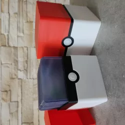 Pokeball box for trading card game