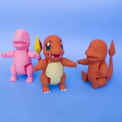 Pokemon Charmander Articulated Print-in-Place
