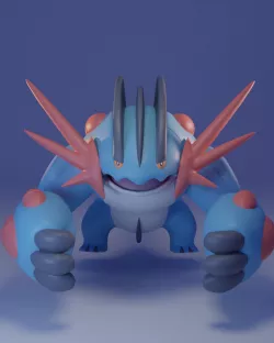 Pokemon - Mega Swampert