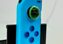 POKEMON NINTENDO SWITCH JOYCON POKEBALL THUMBSTICK CAP BANKZY DESIGN