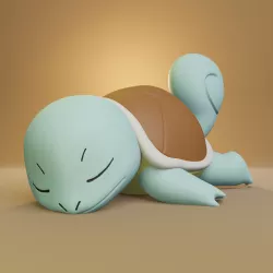 Pokemon - Squirtle Sleeping