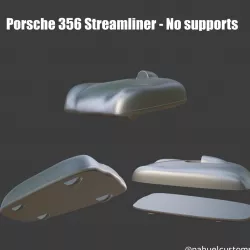 Porsche 356 Streamliner - No supports