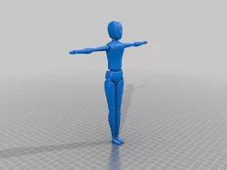 Posable figure concept for action figures