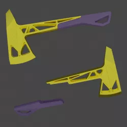 Prime Melee Axe valorant cosplay