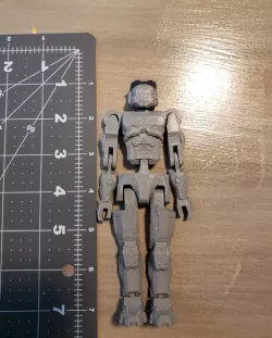 Print-in-place Halo Master Chief Crash Test Dummy