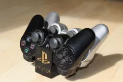 PS3 display pad for PS3 controllers