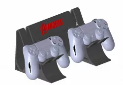PS4 AVENGERS JOYPAD HOLDER MOBILE CHARGING STATION
