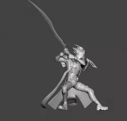 Psyops Master Yi 3D Model