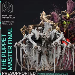 Puppet Master Horror Form - Large D&D Monster - PRESUPPORTED - 32mm scale