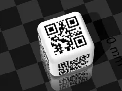 QR-code dice
