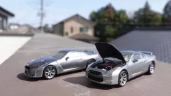 R35 GT-R and VR38DETT V6 twin turbo engine