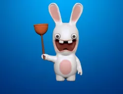 Rayman raving rabbids. Classic rabbit