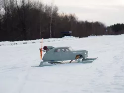 RC Soviet aerosled - Sever-2