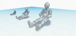Rebel Pilot 1:48, 1:72, 1:144