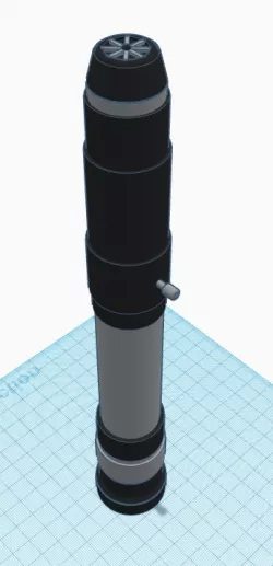 Reproduction of my childhood lightsaber.