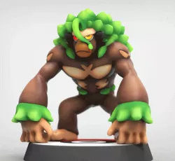 Rillaboom - FAN ART - POKÉMON FIGURINE - POKÉMON UNITE