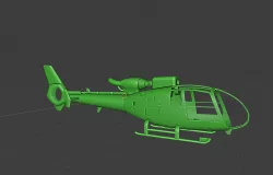 SA341 Gazelle helicopter (TRex450)