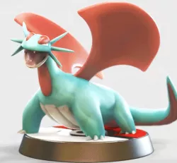 Salamence - FAN ART - POKÉMON FIGURINE -POKEMON LEGENDS ARCEUS