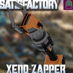 Satisfactory Video Game Xeno-Zapper Cosplay Prop