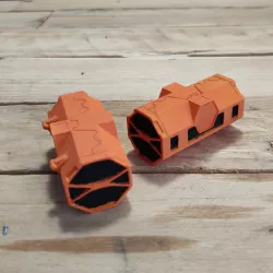 Scifi Crystal Container