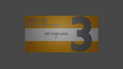 Scp key card level 3
