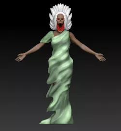 Screaming Banshee Ghost Lady