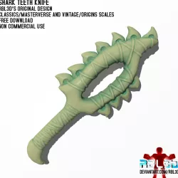 Sea Weapons "Shark Teeth Knife" free sample