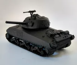Sherman M4 tank, Replica with rotating tower