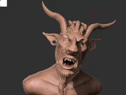Sinasio the Chaos Beast BUST